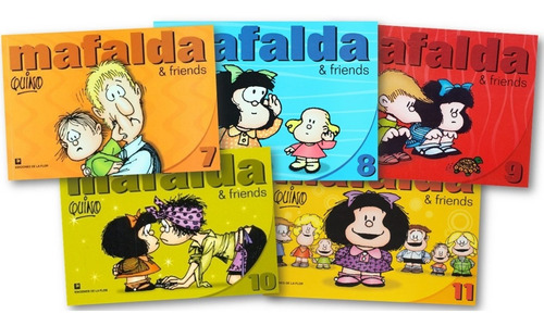 ** 5 Libros Mafalda & Friends ** Ingles Quino