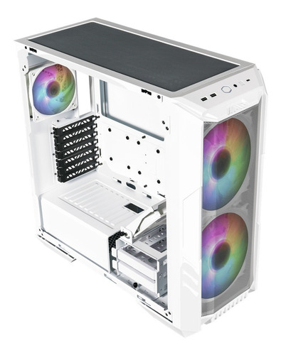 Imagen 7 de 8 de Gabinete Cooler Master Haf 500 Gamer Argb 120mm Usb C