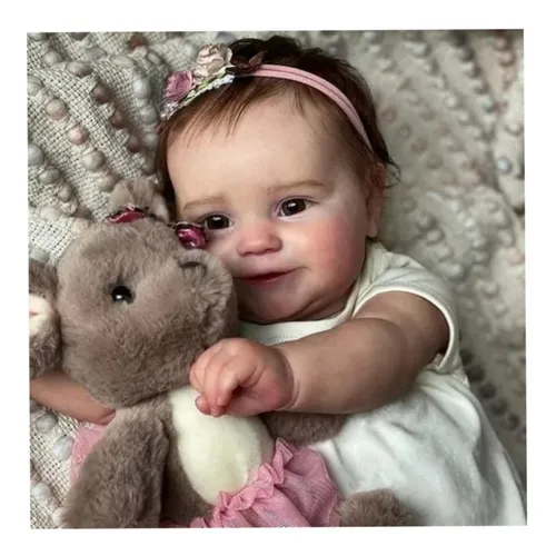 Bebe Niña Real Bonita Tipo Reborn Babydoll Silicon Autentica