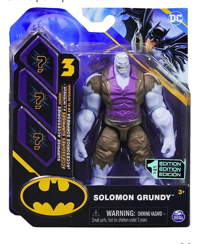Dc Batman 2022 Salomon Grundy 1a Edición Por Spin Master