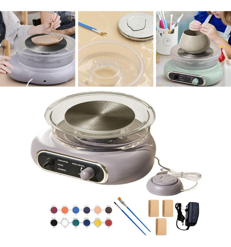 Mini Kit De Rueda De Cerámica, Máquina Para Hacer Gris