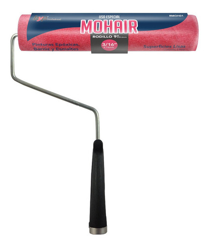 Imagen 2 de 4 de Rodillo Mohair 23cm Para Epoxi Barnices Esmaltes Byp