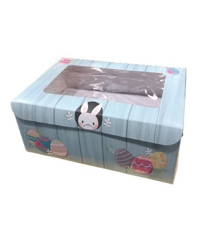 Imagen 2 de 9 de Caja Para Huevo De Pascua Diseño 23x16x10cm X 10un/ Palermo