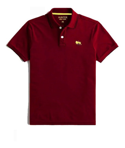 Imagem 1 de 3 de Envio Imediato Em 24 Hs. Camisa Polo Masculino Vinho H