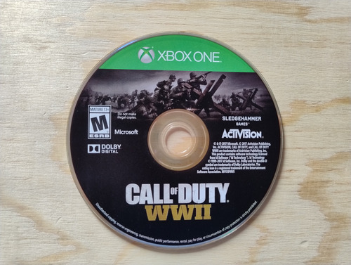 Call Of Duty World War 2 Xbox One (Usado)