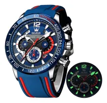 Comprar Olevs Hombres Azules Relojes Deportivo Militar Khcwh
