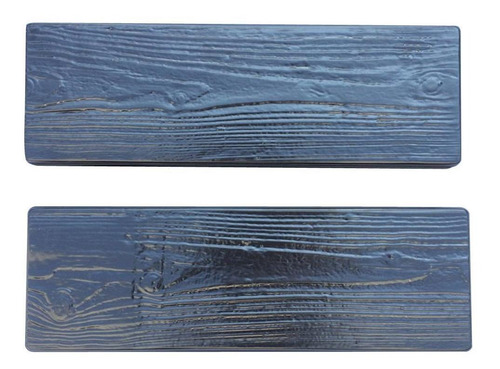 Molde De Madera De 2 Piezas, Formas De Piedra De Grano De