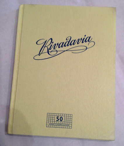 Cuadernos Rivadavia T/d Cuadriculados X 48hs. Sin Forrar