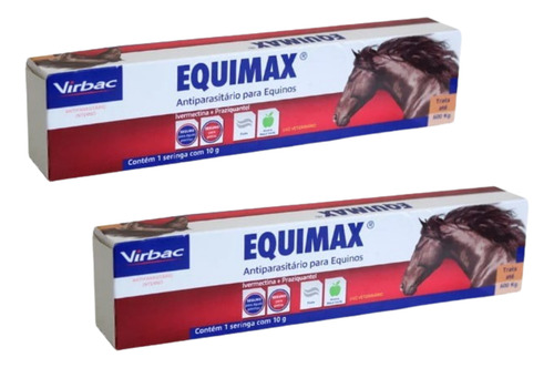 Kit Com 2 Virbac Equimax 10g