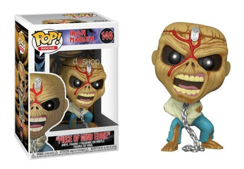 Funko Pop Piece Of Mind Eddie Iron Maiden Nuevo