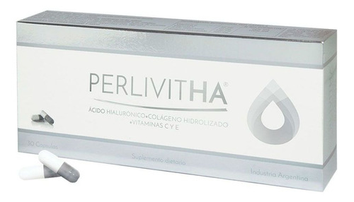 Perlivit Ha 30 Capsulas Antiedad Hidratante Firmeza Original