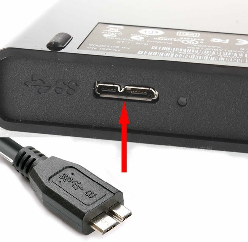 Cable Usb 3.0 Tipo B Disco Externo Compatible Con Seagate