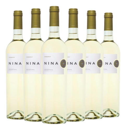 Vino Nina Gold Chardonnay Caja X 6 X 750ml.