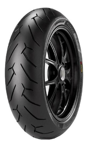 Pneu traseiro para moto Pirelli Supersport Diablo Rosso II sem câmara de 150/60R17 H 66 x 1 unidade