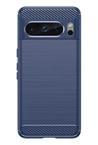 Funda Para Google Pixel 8 Pro Cepillado Carbono Fibra Textur