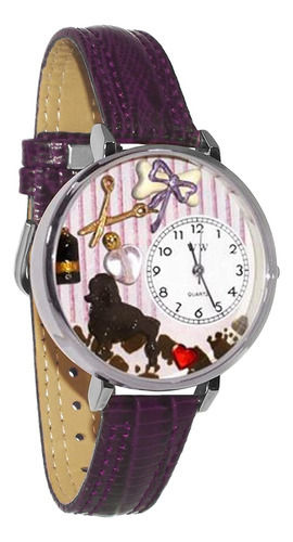 Whimsical Gifts Reloj 3d Para Perros | Acabado Dorado O