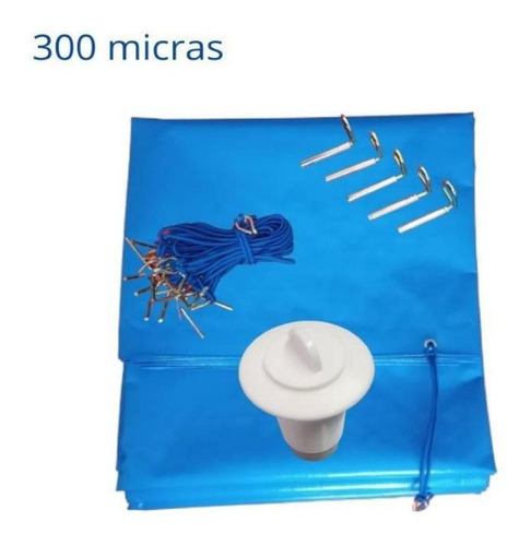 Capa Térmica Para Piscina Acquacapas Proteção Uv 2,5x4,5m