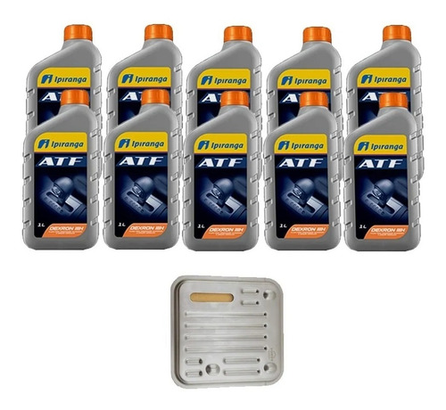 Kit Troca 10l E Filtro Câmbio Automático A604 Freemont.