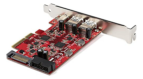 Startech.com Tarjeta Pcie Usb De 5 Puertos - Pci Usb 3.1 Gen