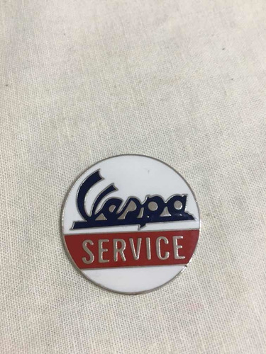 Insignia Escudo Vespa Service Chico