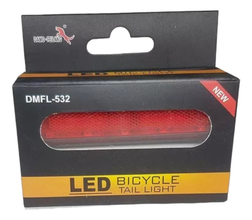 Luz Trasera De Bicicleta Led Lampara Compacta Recargable Usb