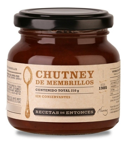 Chutney De Membrillo *210g Recetas