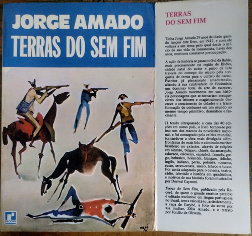 Terras Do Sem Fim De Jorge Amado - Editora Record