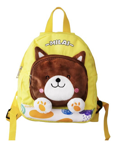 20 Mochila Escolar/infantil Backpack 3d Diseños Kawaii Niños Color Diseño De La Tela Animales 3d