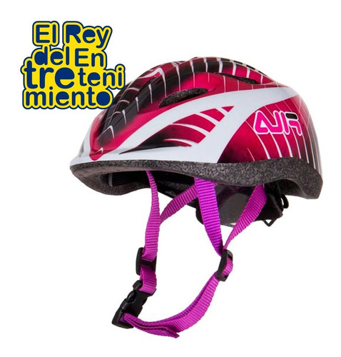 Imagen 5 de 6 de Casco Fila Regulable P/ Niños Patines Bicicleta Skate El Rey