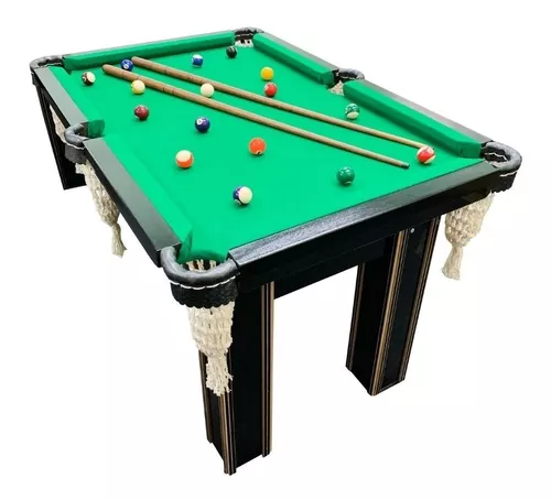 Jogo Mini Mesa De Sinuca Snooker Bilhar Infantil na Americanas