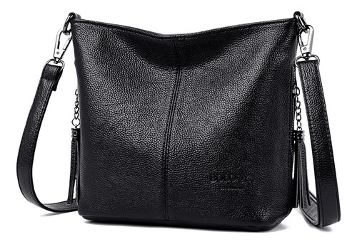 Bolso De Cuero Suave De Alta Calidad Para Mujer, Bandolera