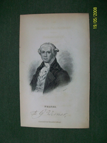 Naturalista  Retrato De Werner De Edimburgo 1833