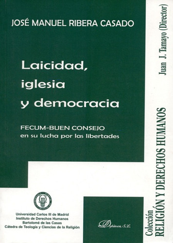 Libro Laicidad Iglesia Y Democracia