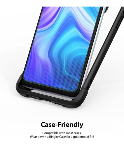 Imagen 2 de 8 de Film Dual Easy Xiaomi Redmi Note 9 Ringke Pack X2 Original