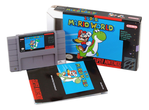 Super Mario World Super Nintendo Snes Completo