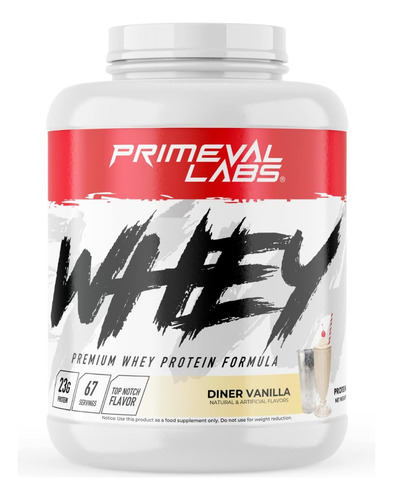 Proteína De Suero Primeval Labs Whey Protein 5lb 