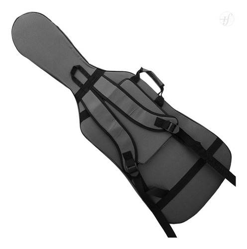 Capa Violoncelo Tarttan Cello Slim Fio 600 Cinza