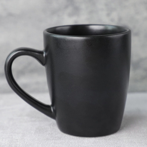 Vajilla Elegante Negro Mate Para 4 Personas 16 Piezas Liso