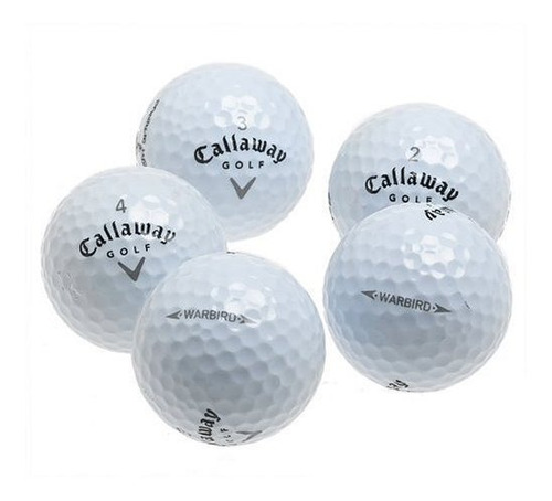 Bolas De Golf Recicladas Callaway Warbird (paquete De 36)