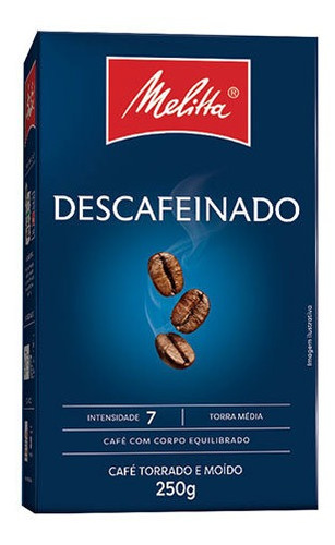 Melitta Descafeinado Café 250g Brasilero