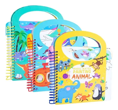 comprar Libro Mágico Para Niños Reutilizable Para Pintar Con Agua