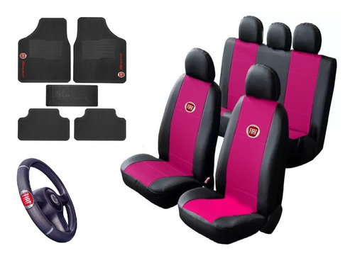 Kit Vermelho Fiat Uno Vivace 2012-2016 +brinde E Frete