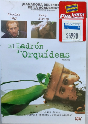 Dvd El Ladrón De Orquídeas (aa140