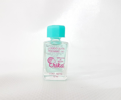 Removedor De Pestañas Marca Erika Color Transparente