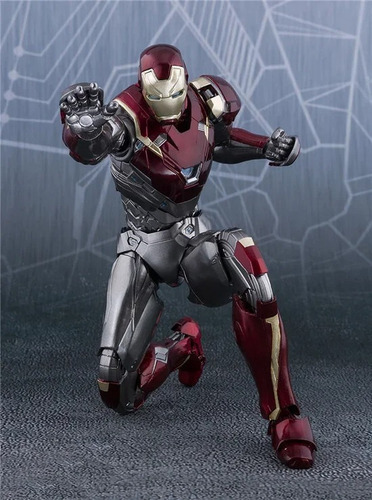 \/ Colección De Modelos De Figuras De Acción Shf Iron Man
