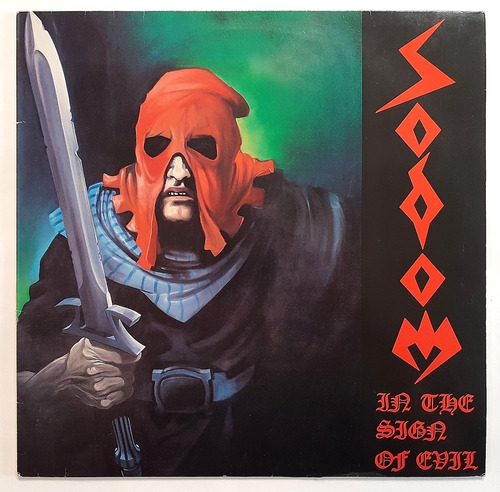 Sodom In The Sign Of Evil / F. Press Devil's Game Vinyl 1985