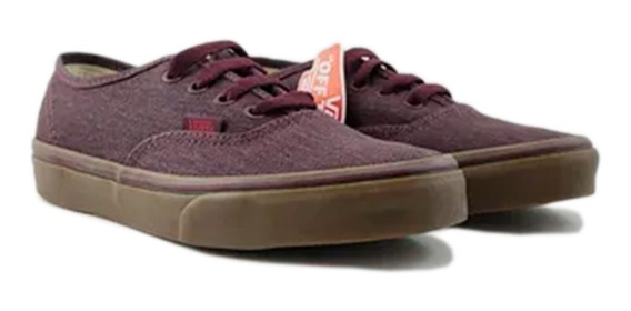 zapatillas vans mujer bordo