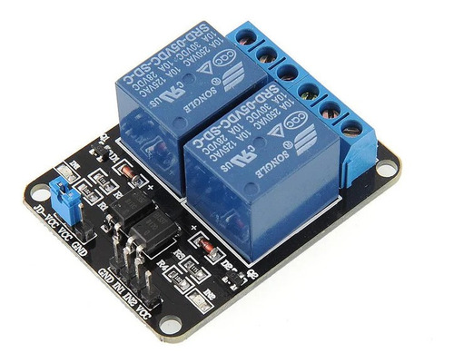 Modulo Relevadores De 2 Canales Arduino Pic Avr