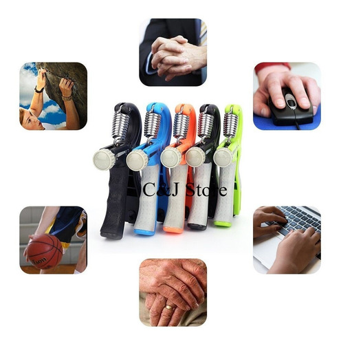 Imagen 9 de 10 de Hand Grips Con Regulador Ejercita Manos Y Antebrazos Oferta