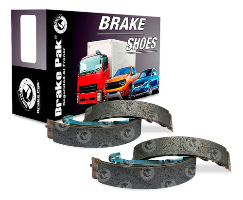 Zapatas  De Freno Marca Brake Pak Para Chevrolet Cronos